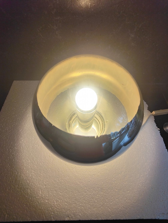 Image 1 of Hoffmeister-Leugten space-age glass lamp