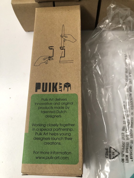 Image 1 of Bougeoir Puik art par V. Baer 8 pcs en boîte / couleurs