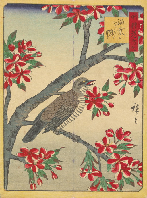 Utagawa Hiroshigi II------Ornamental Apple