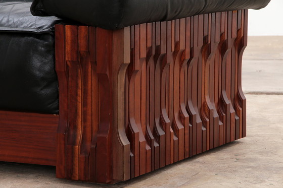 Image 1 of Two-seater by Luciano Frigerio 'Model Norman'' Piano bench, 1968 Italy