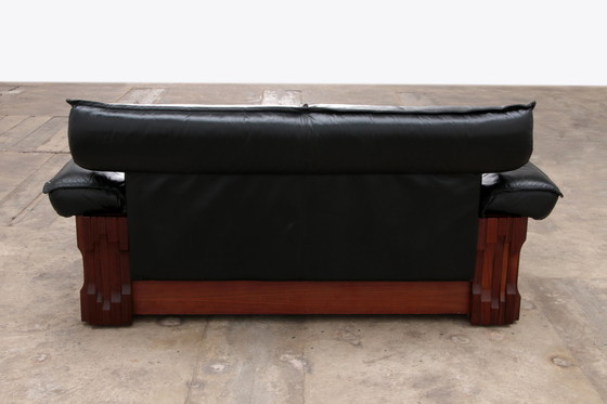 Image 1 of Two-seater by Luciano Frigerio 'Model Norman'' Piano bench, 1968 Italy