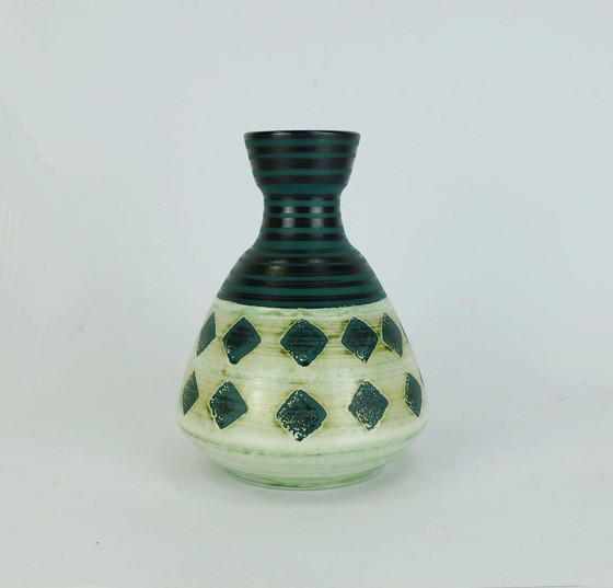 Image 1 of dümler & breiden mid century vase model 128-20 abstract decor