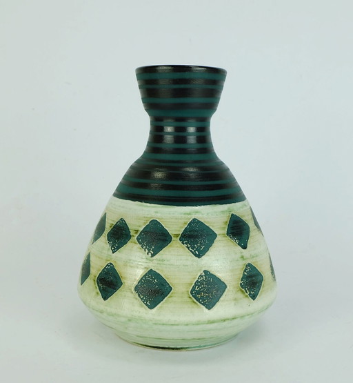 dümler & breiden mid century vase model 128-20 abstract decor