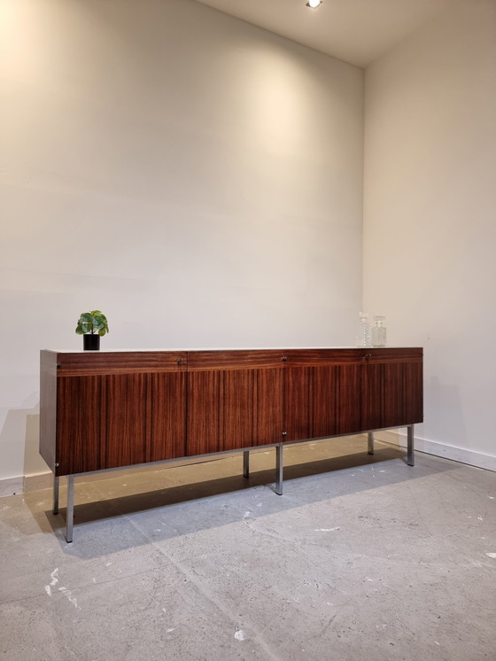 Image 1 of Etienne Fermigier Sideboard with travertine top