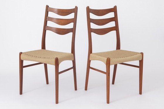 Image 1 of 4x Arne Wahl Iversen for Glyngøre chair