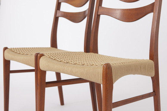 Image 1 of 4x Arne Wahl Iversen for Glyngøre chair