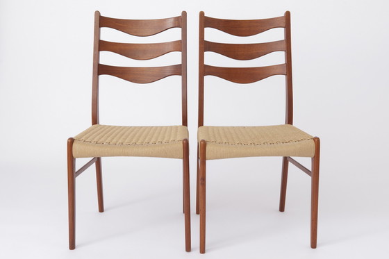 Image 1 of 4x Arne Wahl Iversen for Glyngøre chair