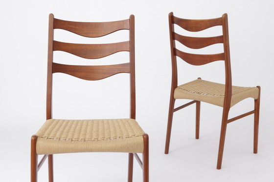 Image 1 of 4x Arne Wahl Iversen for Glyngøre chair