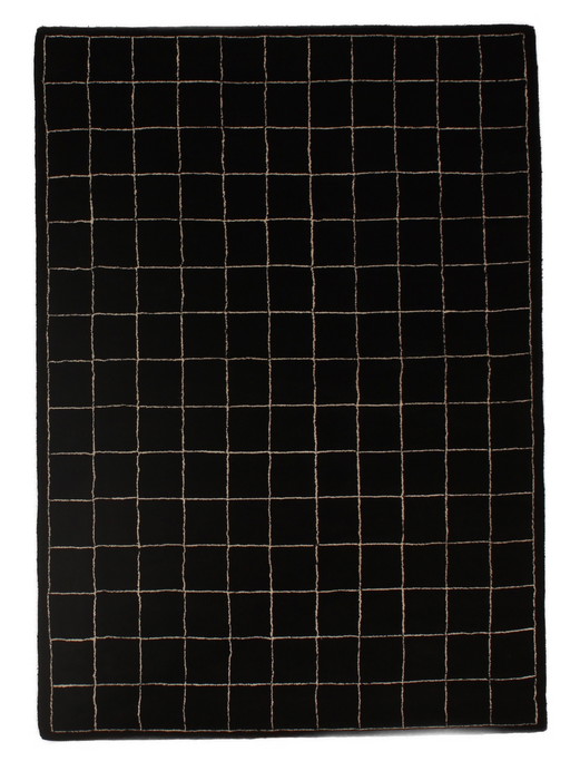 House of Rugs - Black Squares Rug