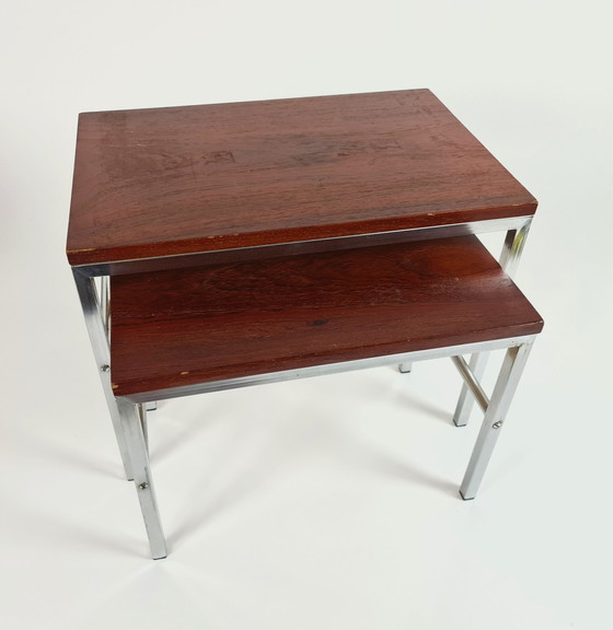 Image 1 of 2x table d'appoint design hollandais