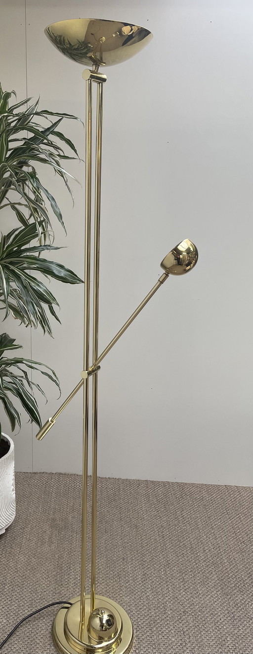 Lampada da terra vintage in ottone HB Design