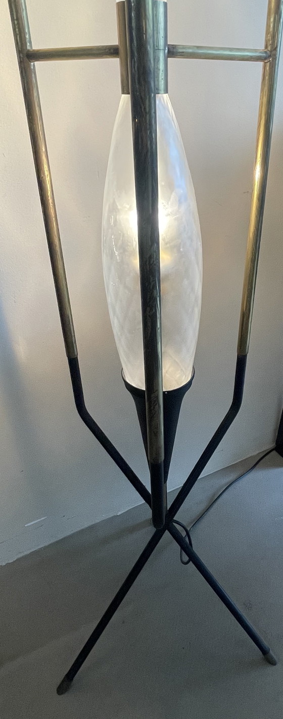 Image 1 of Angelo Lelli Arredoluce Floor Lamp