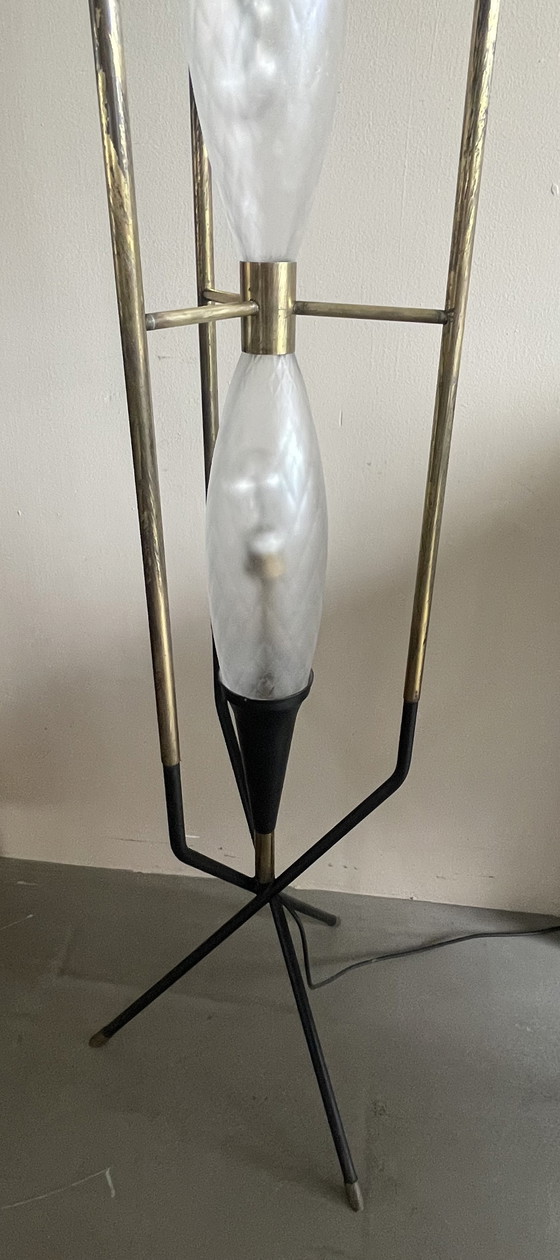 Image 1 of Angelo Lelli Arredoluce Floor Lamp