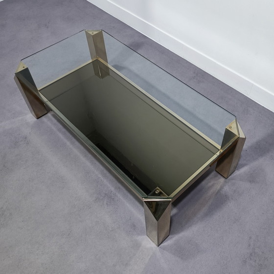 Image 1 of Classic belgo chrome coffee table