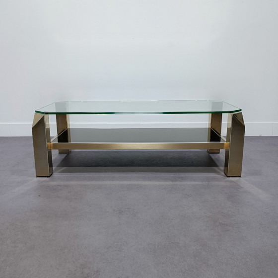 Image 1 of Classic belgo chrome coffee table