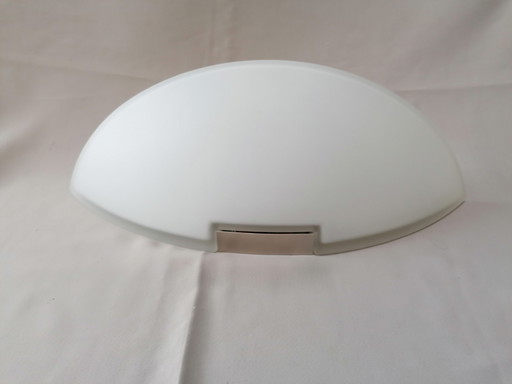 Opaline wit design lamp