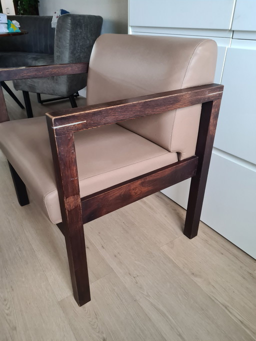 2x Vintage armchairs