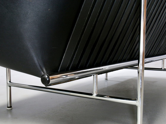 Image 1 of Leather Sling Sofa by George Nelson, Herman Miller, rarity 60th