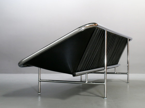 Image 1 of Leather Sling Sofa by George Nelson, Herman Miller, rarity 60th