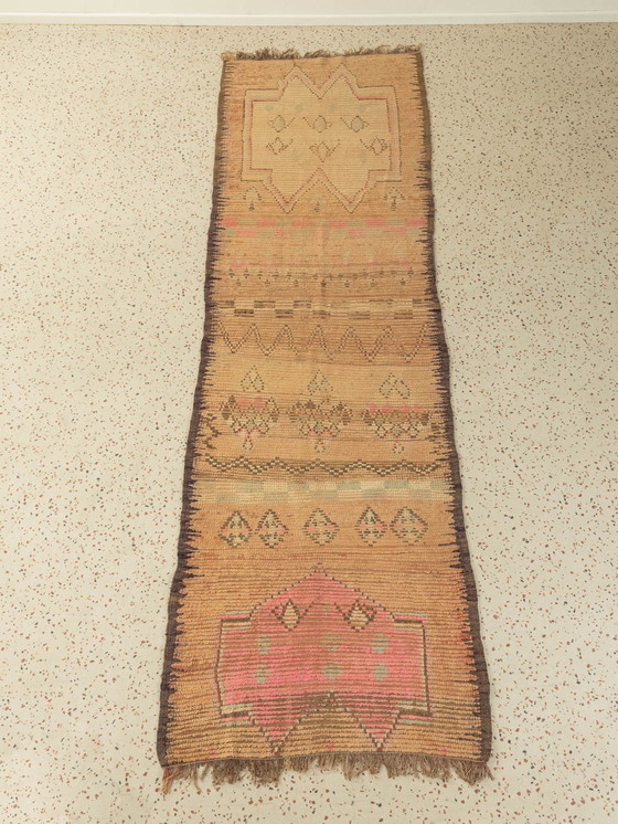 Image 1 of  Vintage Rehamna, Berber Rug, 103 X 355 