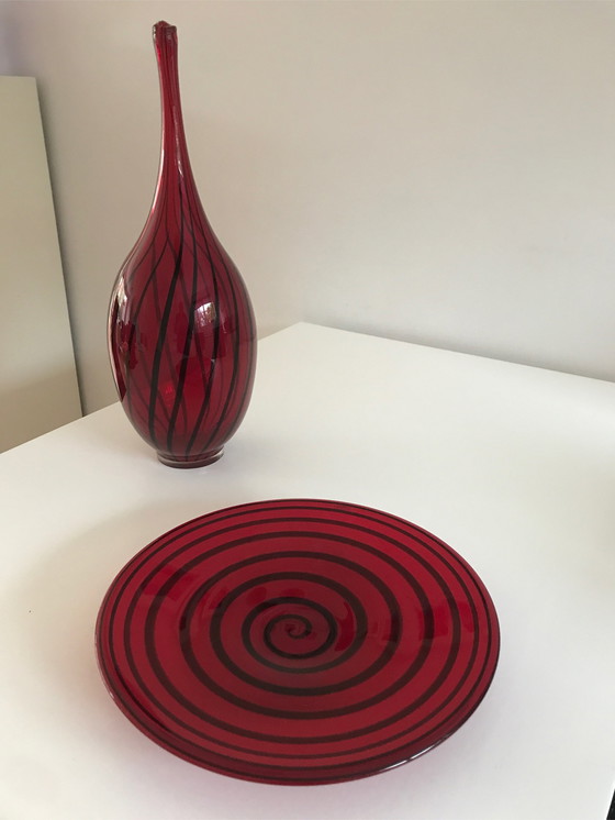 Image 1 of Loranto vase + bowl