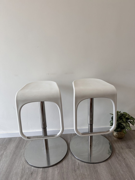 Image 1 of 2x Carl Öjerstam bar stools