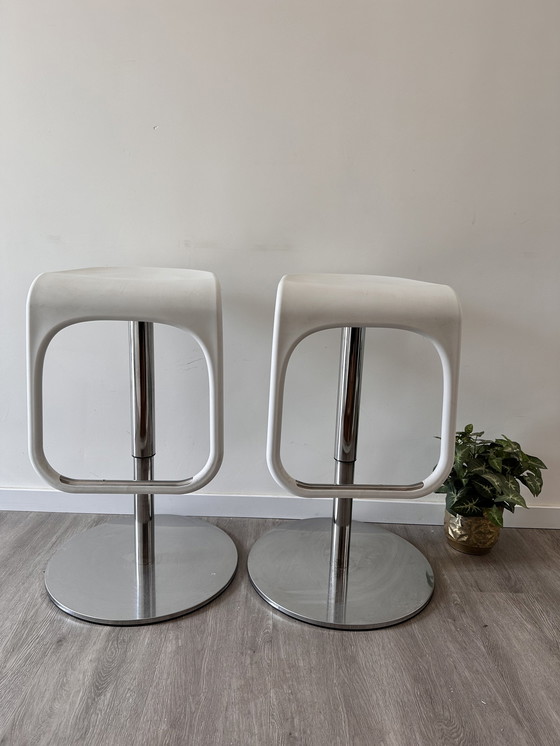 Image 1 of 2x Carl Öjerstam bar stools