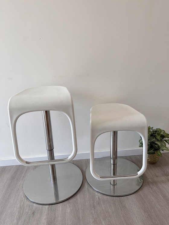 Image 1 of 2x Carl Öjerstam bar stools