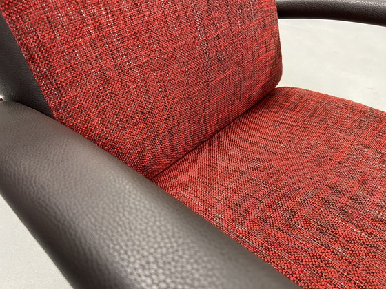 Image 1 of Leolux Scylla armchair red brown