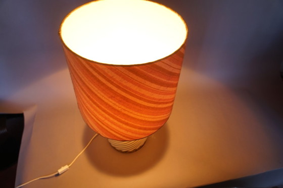 Image 1 of Lampada Barbi vintage in ottone e ceramica di Tommaso Barbi