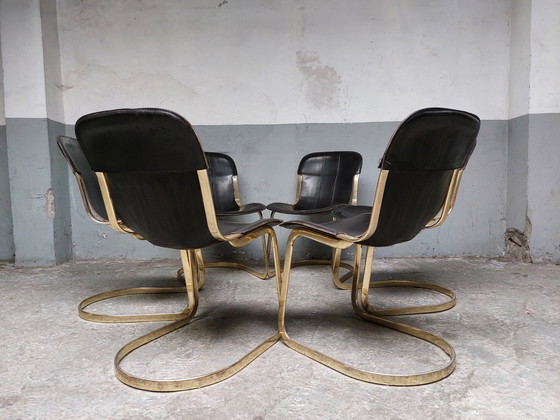 Image 1 of 6X Willy rizzo for cidue dining room chair