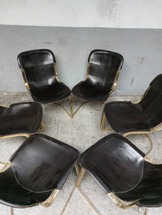 Image 1 of 6X Willy rizzo for cidue dining room chair