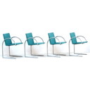 4 x chaises design vintage