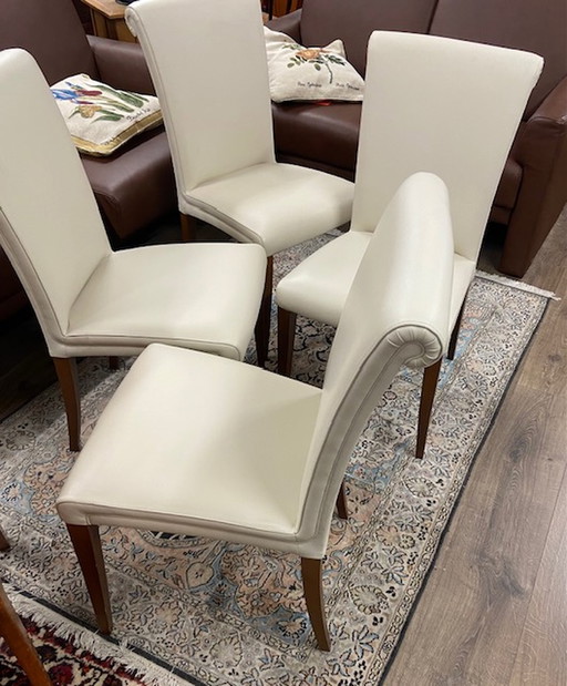 4x Poltrona Frau dining room chair