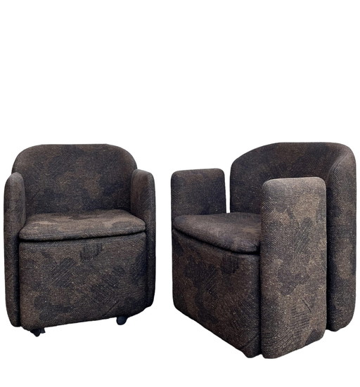 2x Chaise vintage en tube durlet