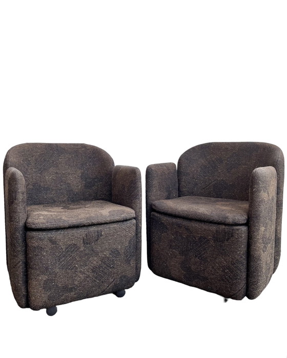 Image 1 of 2x Chaise vintage en tube durlet