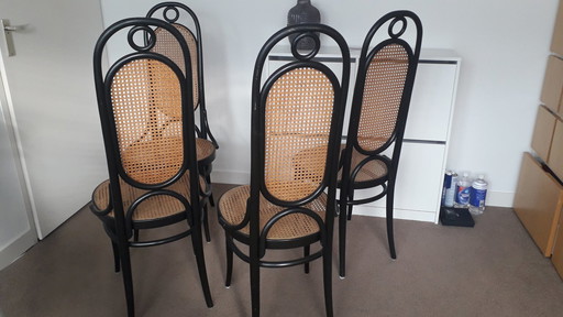 4x Thonet dining room chair