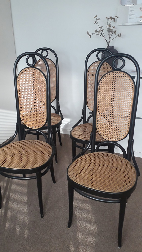 Image 1 of 4x Thonet dining room chair