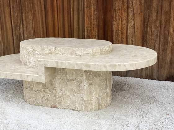 Image 1 of Coffee table mactanstone 1980's