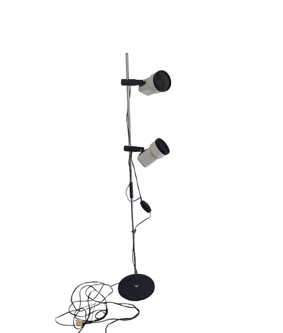 Image 1 of Lampadaire Vintage Vlieland Design Chrome