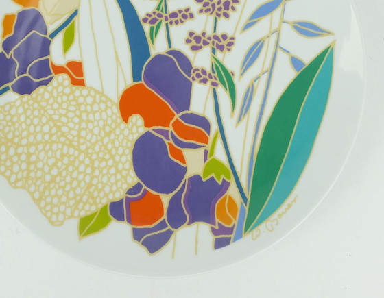 Image 1 of grande piatto da parete vintage anni '70 rosenthal studio line firmato wolf bauer
