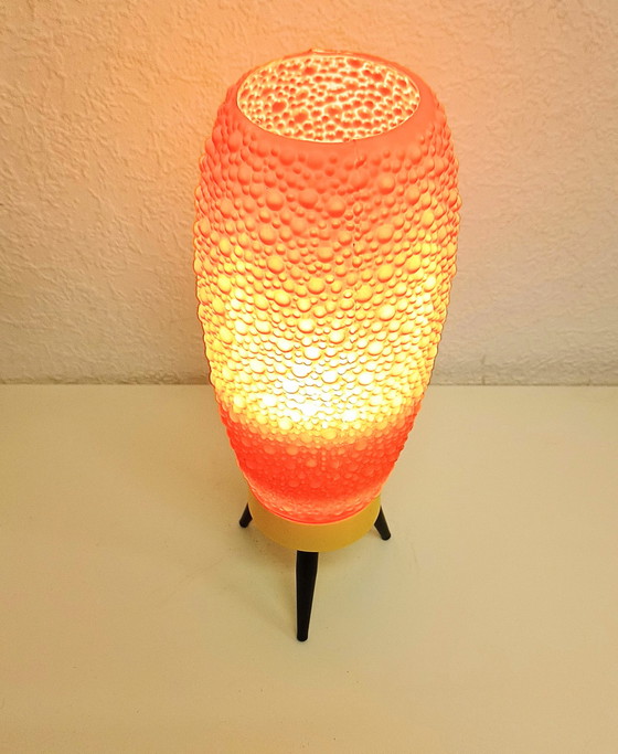 Image 1 of Space age Plastic bubble table lamp