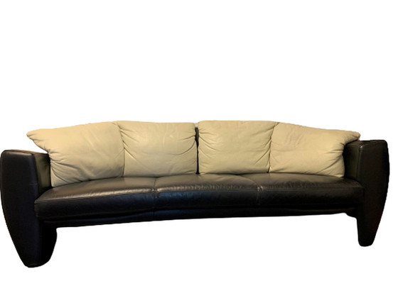 Image 1 of Leolux leather 3-seater sofa