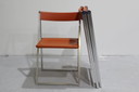 3x Chaises vintage, chaises pliantes - Interlübke