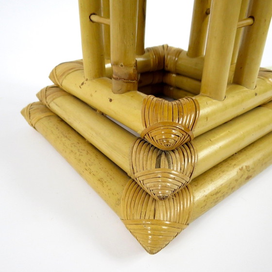 Image 1 of 2x vintage oriental table lamps