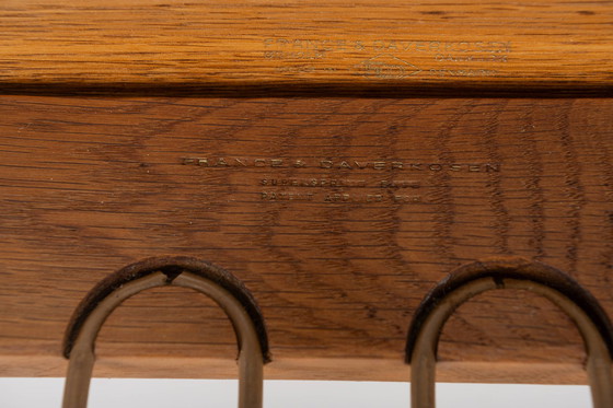 Image 1 of 2 x FD144 Easy Chairs in Oak and Teak by Peter Hvidt & Orla Mølgaard-Nielsen for France & Søn / France & Daverkosen, 1950s