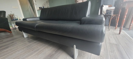 Rolf Benz leather sofa