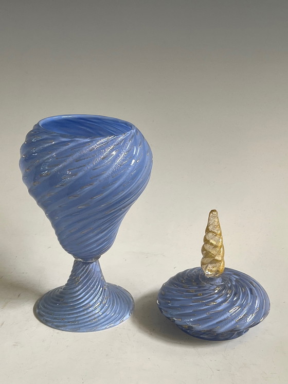 Image 1 of Salviati glass object.