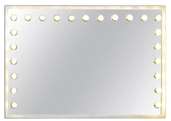 Image 1 of Vintage Italian Makeup Mirror with Lights