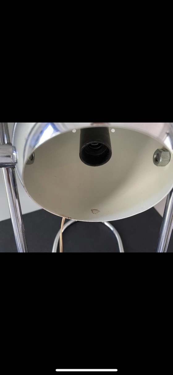 Image 1 of Lampada da tavolo vintage a forma di bulbo oculare